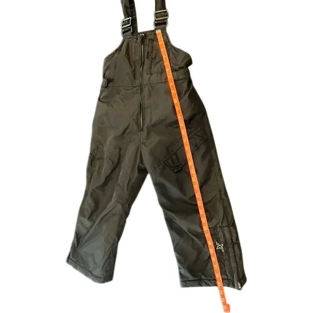 ZeroXposur Kids‎ Black Insulated Snow Bib Overalls Size M 5/6